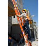 Werner 16 ft. Fiberglass Extension Ladder (15 ft. Reach Height) with 300 lb. Load Capacity Type IA Duty Rating (D6216-2)