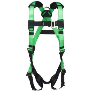 Werner Premium Adjustable Fall Protection Safety Harness (D-Ring) (H511202W)