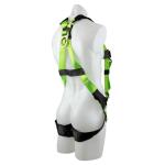 Werner Premium Adjustable Fall Protection Safety Harness (D-Ring) (H511202W)