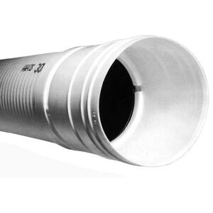 Advanced Drainage Systems 4 in. x 10 ft. Triplewall Solid Drain Pipe (4550010)