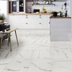 MSI White Calacatta Bianco 24 in. x 24 in. Polished Porcelain Floor and Wall Tile (16 sq. ft./Case) (NHDWHICALB2424P)