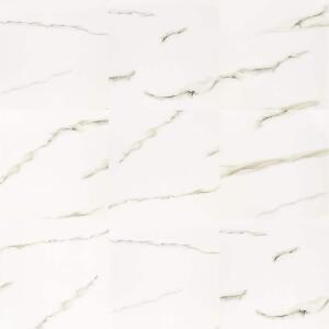 MSI White Calacatta Bianco 24 in. x 24 in. Polished Porcelain Floor and Wall Tile (16 sq. ft./Case) (NHDWHICALB2424P)
