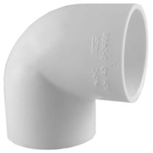 Charlotte Pipe 1-1/4 in. x 1-1/4 in. 90 Degree PVC Socket x Socket Elbow Fitting (PVC023001200HD)