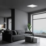 Commercial Electric 2 ft. x 2 ft. 4250 Lumens Non-Dimmable White Integrated LED Flat Panel Ceiling Flush Mount Light Fixture Selectable 5CCT (FP2X2/6WY/WH/HDT)