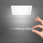 Commercial Electric 2 ft. x 2 ft. 4250 Lumens Non-Dimmable White Integrated LED Flat Panel Ceiling Flush Mount Light Fixture Selectable 5CCT (FP2X2/6WY/WH/HDT)