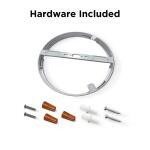 Commercial Electric 11 in. 12.5-Watt Dimmable White Integrated LED 875 Lumens Round Flat Panel Ceiling Flush Mount with Color Change 5CCT (74210/6WY/HD)