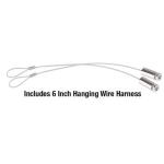 Commercial Electric 4 ft. 30-Watt 4000K Bright White 1-Light White Integrated LED Linkable Hanging Shop Light Fixture with Pull Chain (74104/HD)