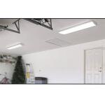 Commercial Electric 4 ft. 5200 Lumens LED Wraparound Light Garage Light Shop Light Office Warehouse Lighting 120-277v 4000K Bright White (54677691)