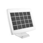 Defiant 180° White Motion Sensor Solar Powered Outdoor 2-Head LED Security Flood Light 1000 Lumens (DFI-0654-WH)