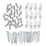 Everbilt Fixed Mount Metal U Clips (12-Pack) (90196)