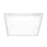 Feit Electric 10.5-Watt Integrated LED Flush Mount 7.5 in. White Square Dimmable Flat Panel Ceiling with Color Change 5CCT (74208/6WYCA)