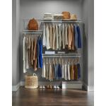 Everbilt 4 ft. - 6 ft. Regular Duty Closet Organizer Kit (90248)