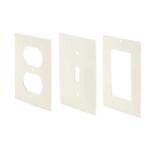 Frost King 1 Gang Socket Switch and Deco Wall Plate (14-Pack) - OS14H