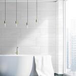 Jeffrey Court Glossy Rapids White 10 in. x 20 in. Subway Gloss Ceramic Wall Tile (14.80 sq. ft./Case) (95899)