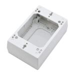 Legrand Wiremold Non Metallic Wire Series 1-3/4 in. Raceway Device Box, White (NMW35)