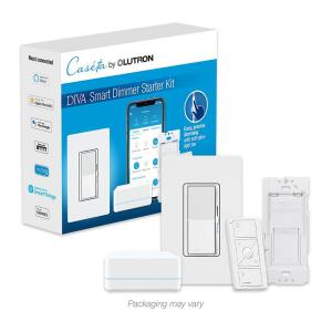 Lutron Diva Smart Dimmer Switch Starter Kit for Caseta Smart Lighting