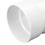 NDS PVC S&D Sanitary Tee, 4 in. Hub X Hub X Hub Fitting (4P09C)