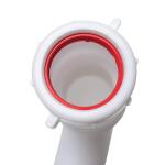 Oatey Form N Fit 1-1/2 in. White Plastic Sink Drain Flexible P-Trap (DC3522605)