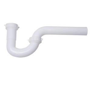 Oatey 1-1/4 in. White Plastic Sink Drain P- Trap (HDC9700B)