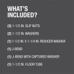 Oatey 1-1/2 in. White Plastic Sink Drain S- Trap (HDC9722B)