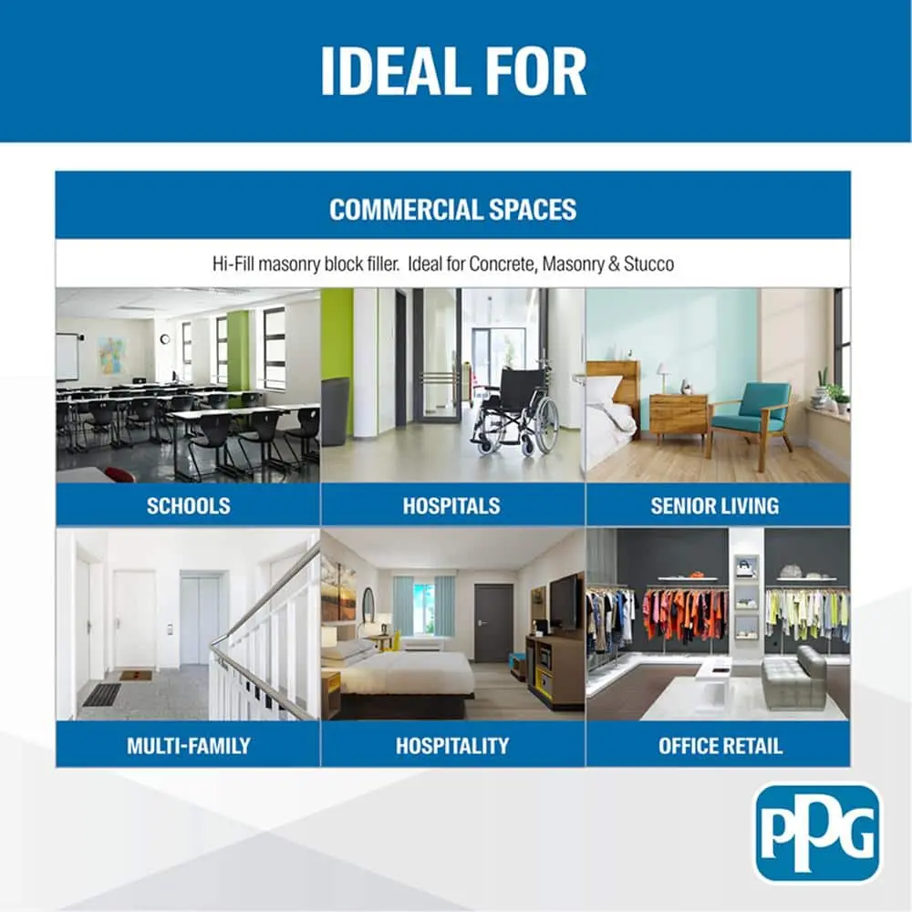 SpeedHide 5 Gal. White Flat Block Filler Interior/Exterior (6-15XI-05)