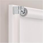 Cut to Size White Cordless Blackout Vinyl Roller Shade 37.25 in. W x 78 in. L (UVBO3778W)