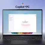 Acer Swift 16 AI - 16" 3K OLED Touch Laptop - Intel Core Ultra 7, 16GB RAM, 1TB SSD - Ice Black