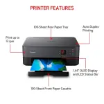 Canon PIXMA TS6420a Wireless All-in-One Inkjet Printer – Black
