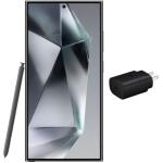 Samsung Galaxy S24 Ultra 5G (512GB, 12GB RAM) Dual SIM, Unlocked, Titanium Black.