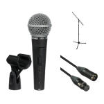 Shure SM58S Mic, Stand, and Cable Kit