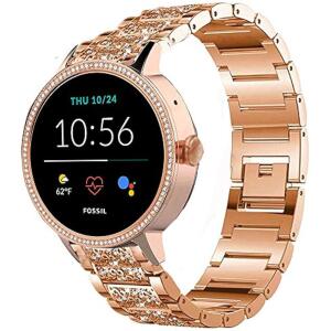 Fossil Smartwatch Gen 5e Rosegold Beaded Strap