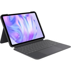 Logitech Combo Touch iPad Pro 11-inch​ (M4)(2024) Keyboard Case Multi-use Mode - Midnight Black