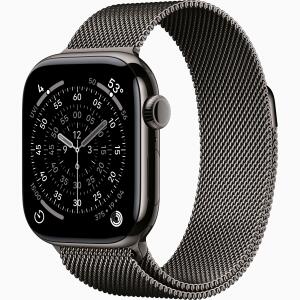 Apple Watch Series 11 Titanium 42mm GPS ( Stainless Steel, Milanese Loop )