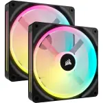 CORSAIR - iCUE LINK QX140 RGB 140mm PWM Computer Case Fan) - Black (CO-9051004-WW)