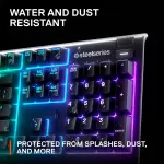 SteelSeries Apex 3 Wired Gaming Keyboard with 10-Zone RGB – Black