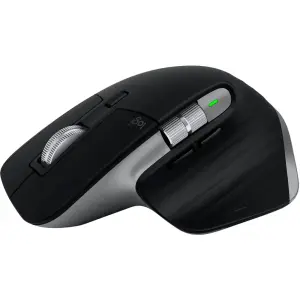 Logitech MX Master 3S for Mac Bluetooth Laser Mouse with Ultrafast Scrolling – Space Gray