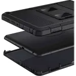 SaharaCase - Defense Protection Case for Amazon Fire HD 8 and Fire HD 8 Plus (2022-2024) - Black