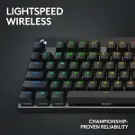 Logitech - PRO X TKL LIGHTSPEED Wireless Mechanical Gaming Keyboard - Black