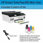 HP Smart Tank Plus 651 Wireless All-in-One Supertank Printer – White