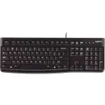 Logitech K120 Spill-Resistant Wired Keyboard – Black