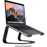 Twelve South - Curve Stand for MacBook or Laptops(Small) - Black (12-1708)
