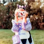 Kidamento - Model P Instant Print Digital Camera - Pink (Hello Kitty)