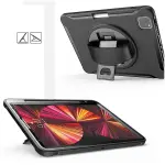 SaharaCase Protection Hand Strap Case for iPad Pro 11" (2020-2022) - Black