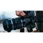 Olympus OM SYSTEM OM-1 4K Mirrorless Camera with Lens – Black