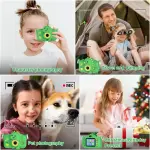 Contixo KC3 Kids 1080P Selfie Camera with Games – Green