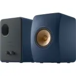 KEF - LS50META Bookshelf Speakers Pair - Blue (LS50METABLUE)