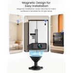 Mini Security Camera with 180° Lens, 4K WiFi, Motion Detection & Night Vision