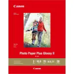 Canon - PP-301 Photo Plus II High-Glossy Photo 8.5" x 11.02" 20-Count Paper - white (1432C003)