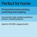 HP ENVY Inspire 7955e Wireless All-in-One Photo Printer – White & Sandstone