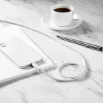 Insignia™ - 4' USB-A to Lightning Charging Cable - Moon Gray